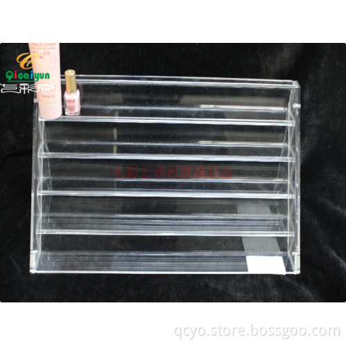 High grade clear acrylic cosmetic display